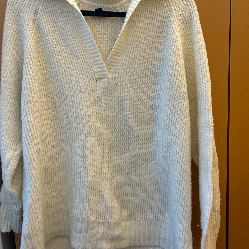 Cozy White Women's Sweater